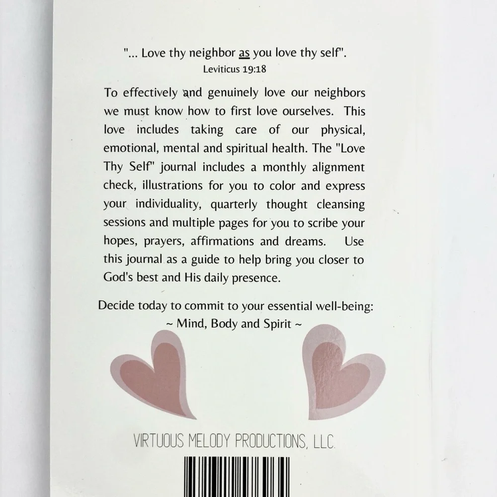 NWT Self-Love Journal ✨ A Biblical Journey Awaits